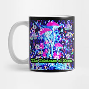 Neon Mushrooms Mug